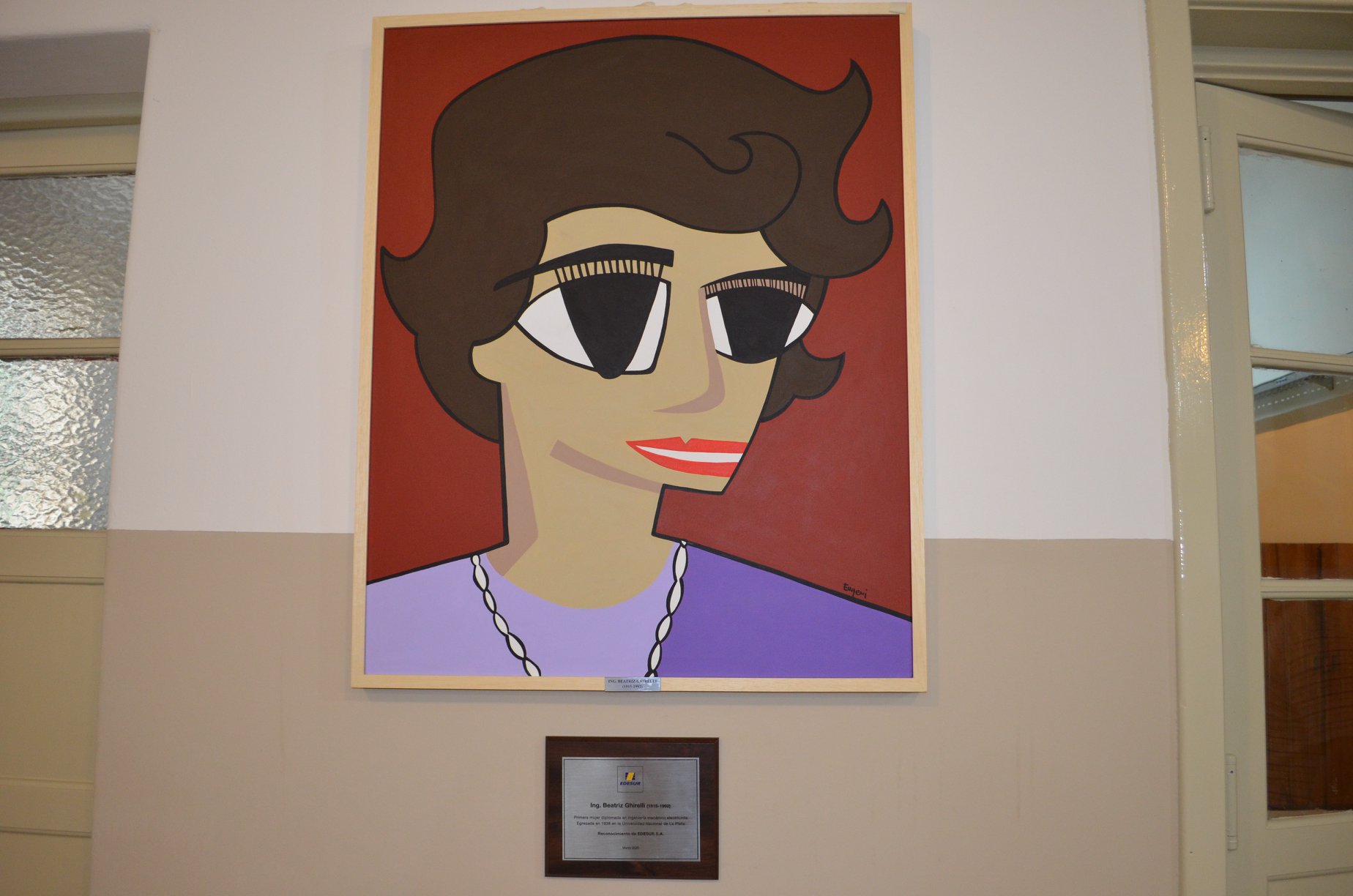 Beatriz Ghirelli retratada