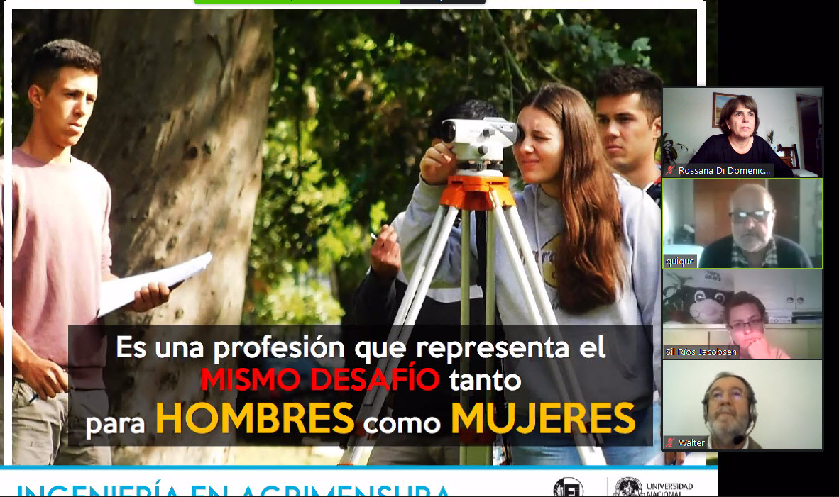 Charla sobre Ingeniería en Agrimensura