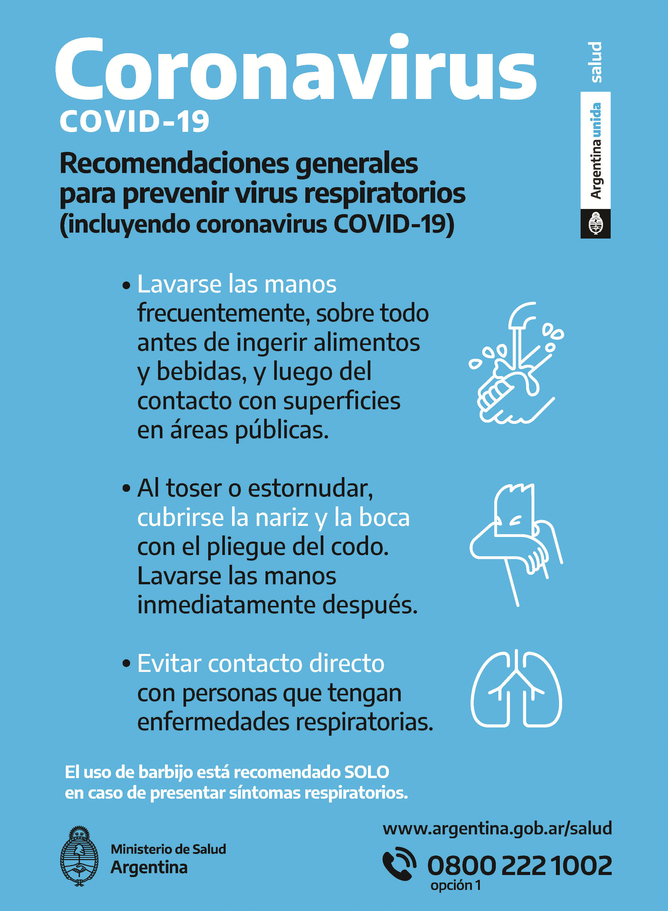 Coronavirus flyer