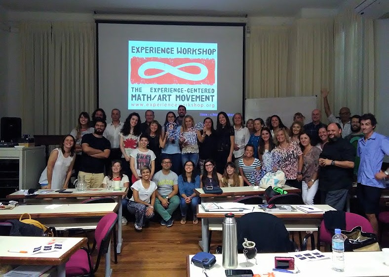 Docentes en el taller de Ingeniería con Zsolt Lavicza