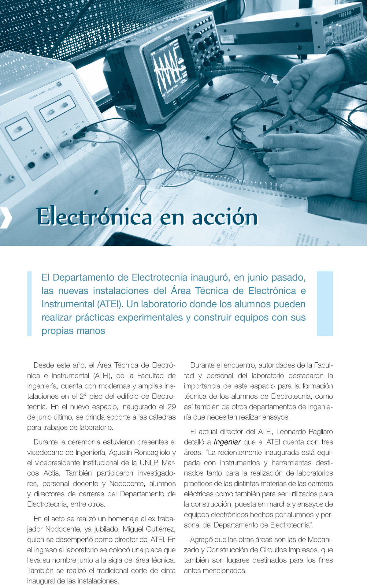 Electrónica en acción