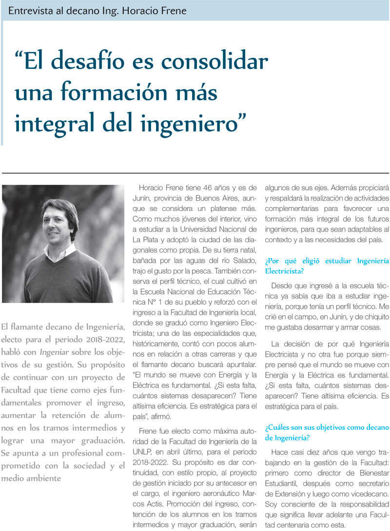 Entrevista al decano P1