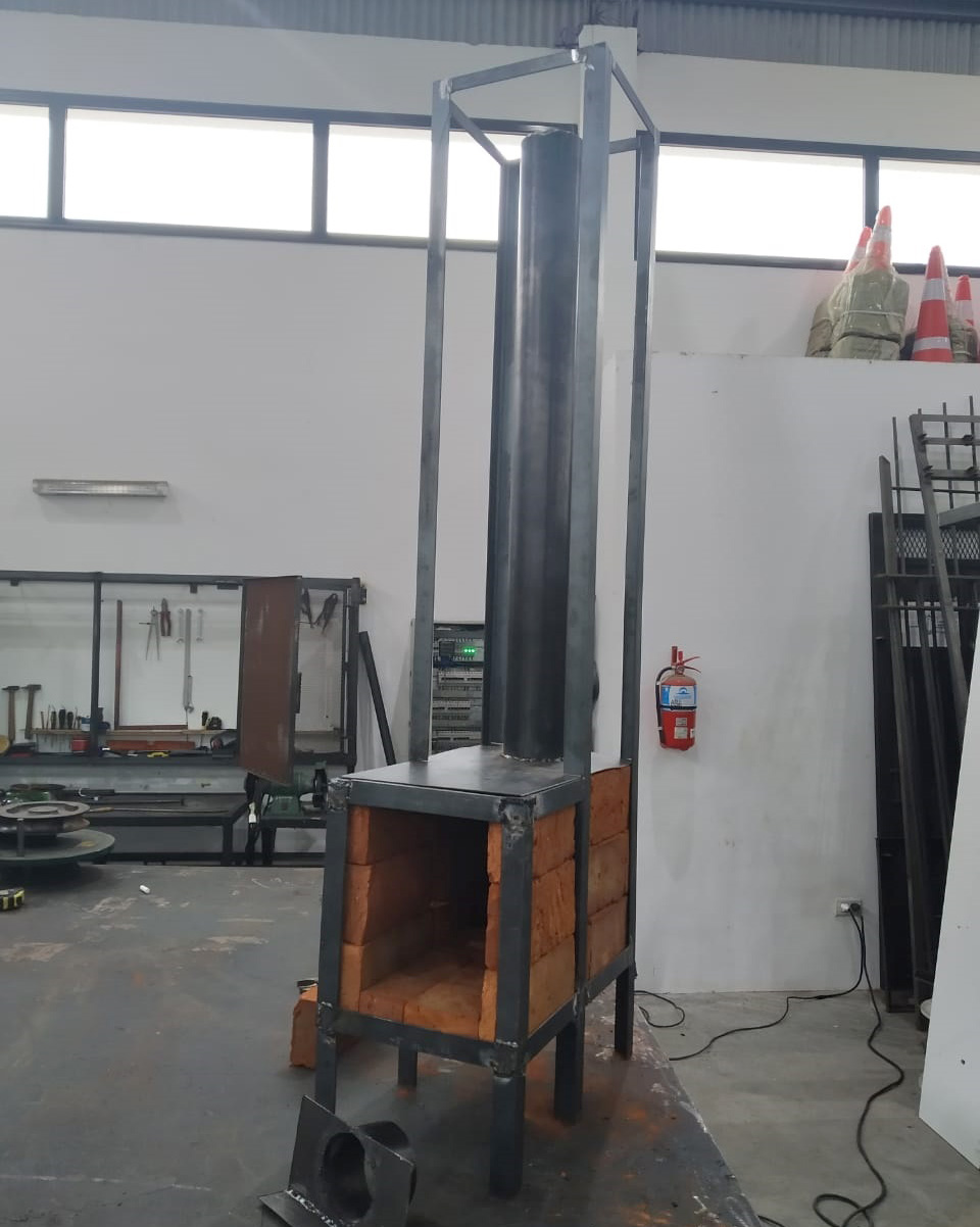 Estructura de la estufa