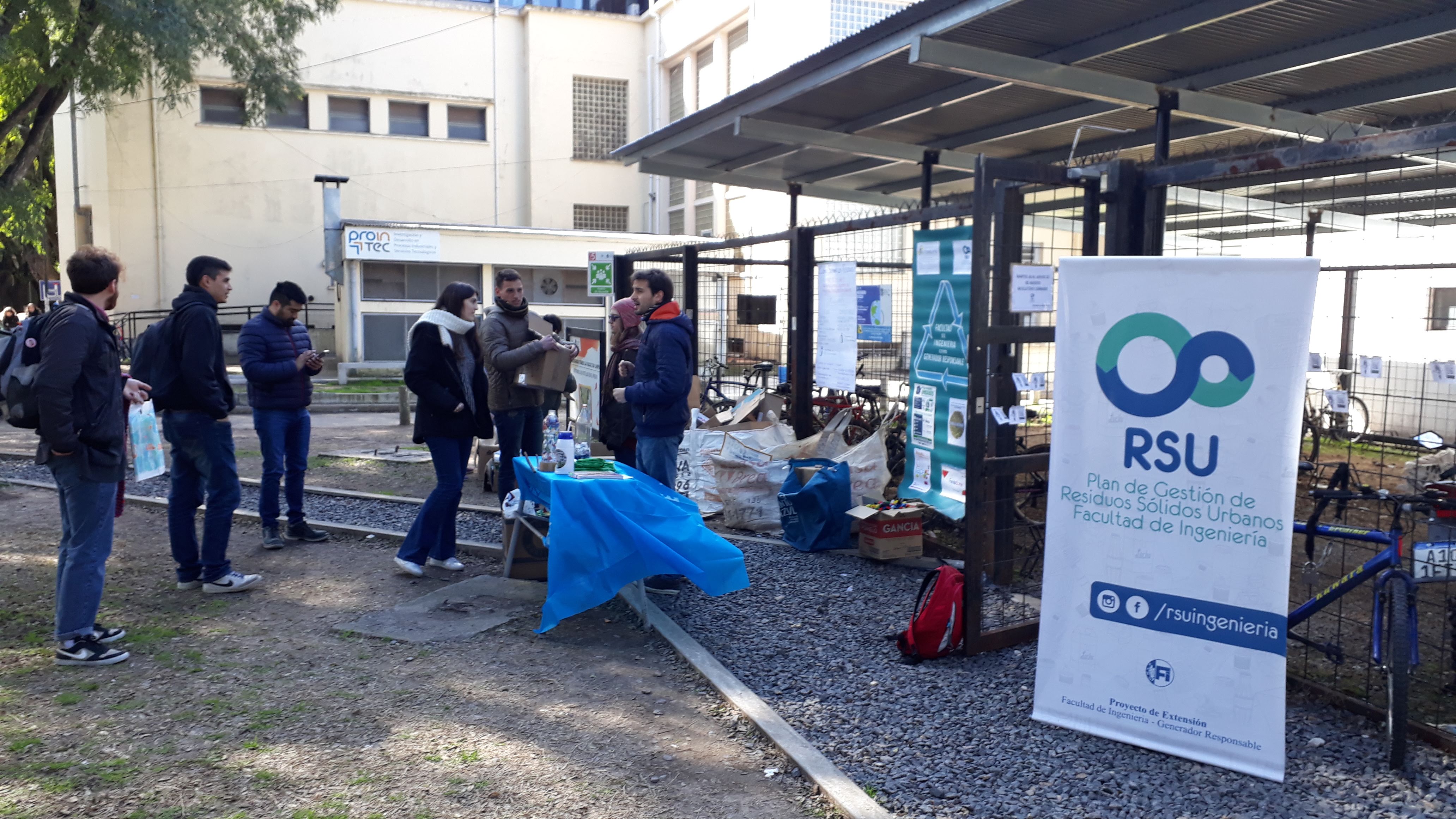 Jornada de recolección y visibilización en la Facultad de Ingeniería