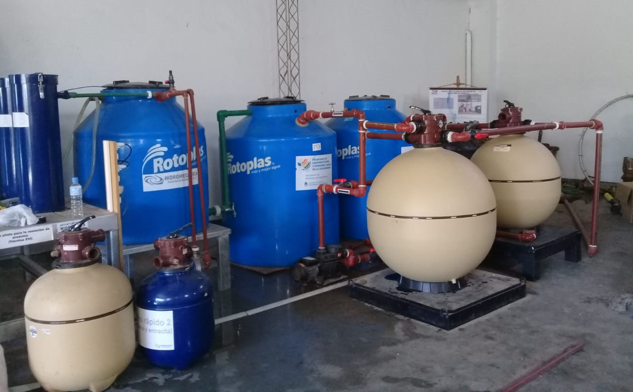 Planta de tratamiento de agua con arsénico desarrollada por la UNLP