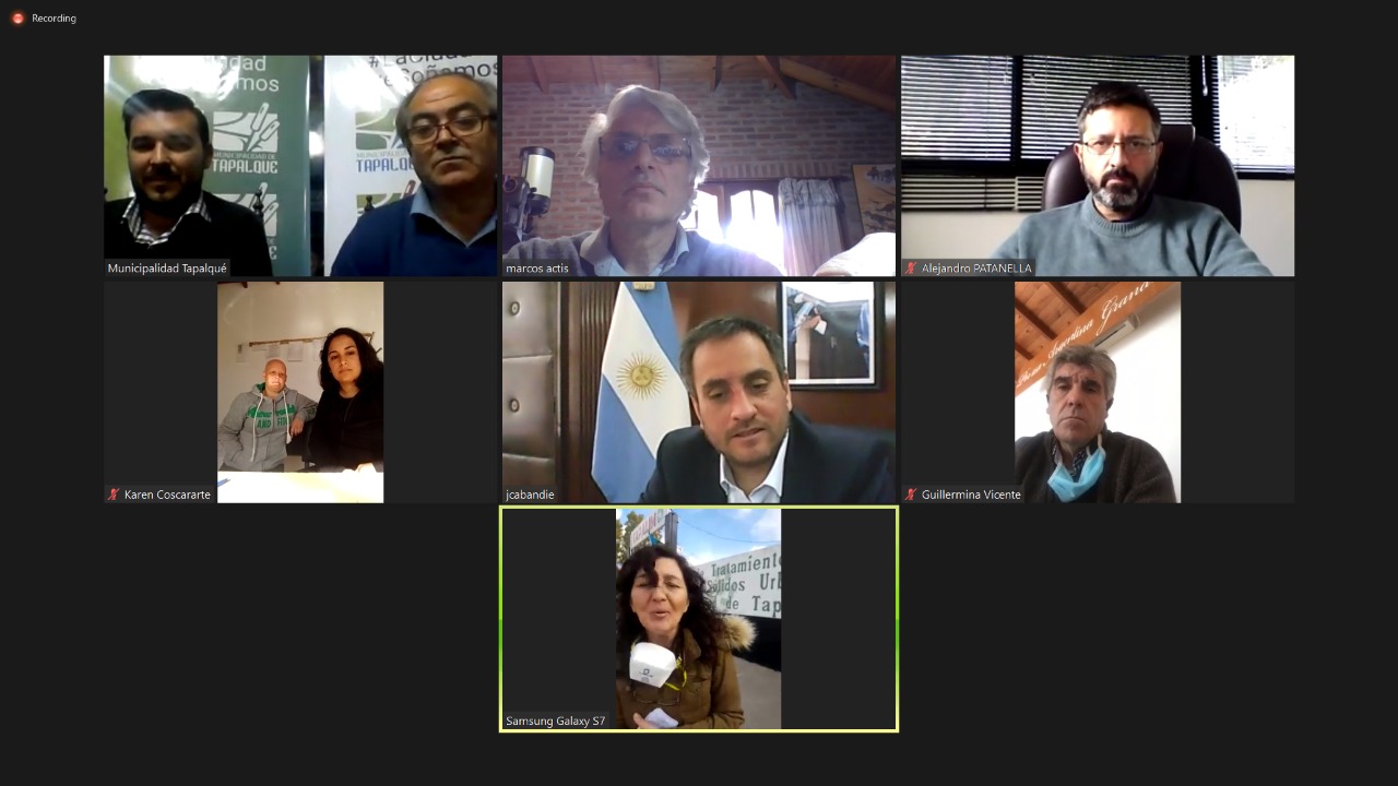 Videoconferencia con Tapalqué